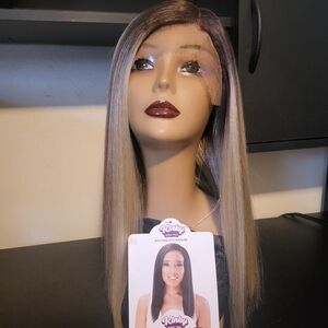 Zury Sis Kinky Baby Hair Wig-Brianna (FFT Honey Blonde)